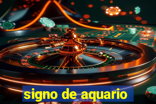 signo de aquario